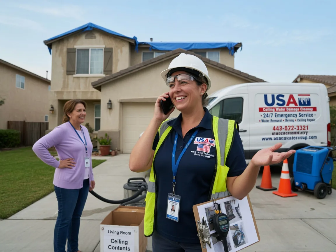 Ceiling Water Damage Restoration Deloit, IA FAQs